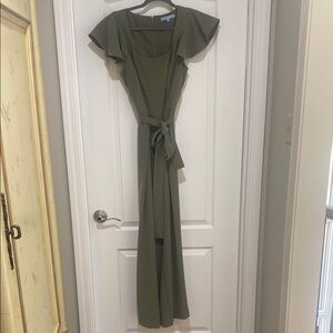 ANTONIO MELANI Green jumper Elegant Flowing Design